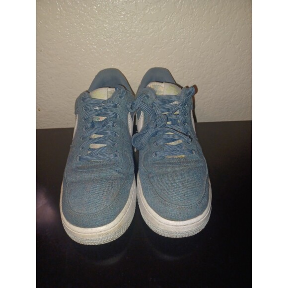 Nike Air Force 1 Low ‘07  Canvas Ozone Blue Size 7.5 Men’s Gorgeous CN0866-001